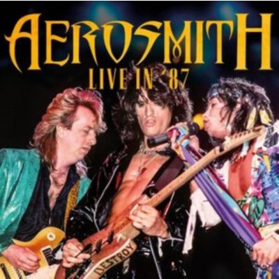 Live in '87 Aerosmith CD – Zbozi.Blesk.cz
