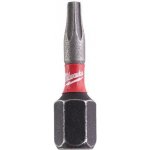 Milwaukee 4932471580 bit TORX BO10 s otvorem, 25mm IMPACT DUTY, torzní zona – HobbyKompas.cz