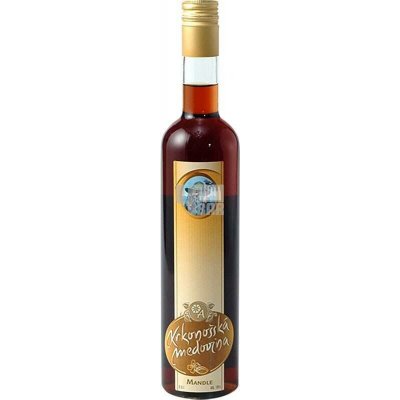 Krkonošská Medovina Mandle 18% 0,5 l (holá láhev) – Zboží Mobilmania