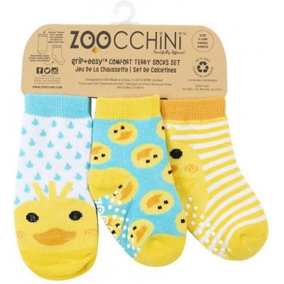 Zoochini protiskluzové ponožky set 3ks Kačenka – Zboží Mobilmania