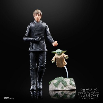 Hasbro Star Wars The Book of Boba Fett Black Series akční Luke Skywalker & Grogu