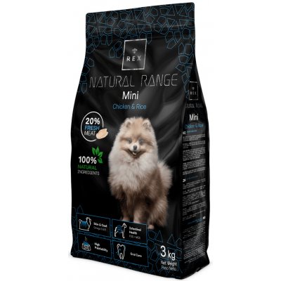 Jofi-exclusive Rex Natural Range Mini 3 kg – Hledejceny.cz