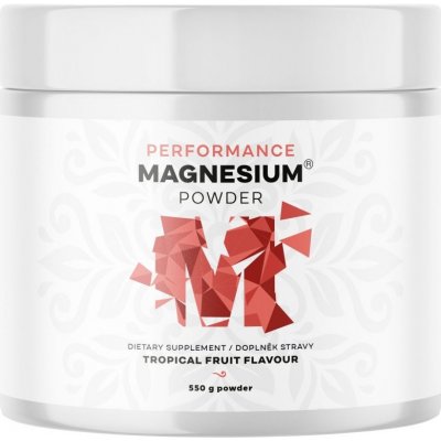 BrainMax Performance Magnesium Powder, hořčík bisglycinát v prášku, 90 dávek, 550 g Tropical – Hledejceny.cz