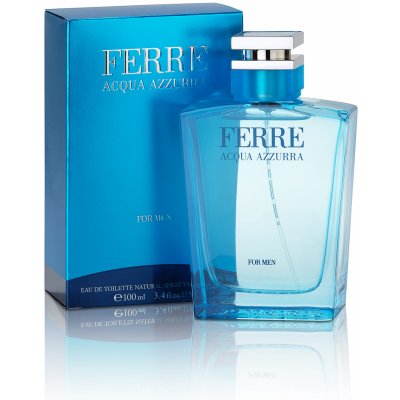 Gianfranco Ferre Acqua Azzurra toaletní voda pánská 100 ml – Hledejceny.cz