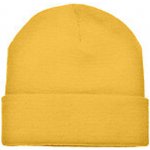 L-Merch Unisex pletená čepice C700 Dark Yellow – Hledejceny.cz