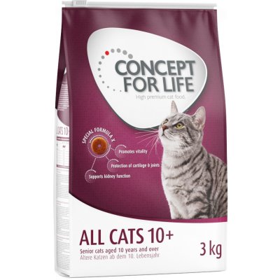 Concept for Life All Cats 10+ vylepšená receptura 3 x 3 kg