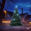 Vánoční osvětlení DecoLED Sada LED osvětlení pro 3-5 m vysoké stromy, ledově bílá s dekory EFD15S1