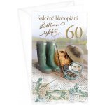 ARGUS Přání k 60.narozeninám s klopou na peníze 15-6563c60 – Zboží Mobilmania