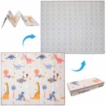 Reemy oboustranná pěnová skládací podložka Dino Uni – Zboží Dáma