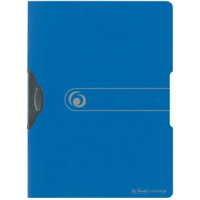 Herlitz A4 Prezentační desky s klipem modré – Zboží Mobilmania