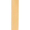 D'Addario Slim Garment Leather Guitar Strap, Yellow