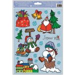 Anděl Přerov Okenní fólie s glitry Merry Christmas 30 x 20 cm AN-215-B – Hledejceny.cz