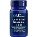 Life Extension Quick Brain Nootropic 30 vegetariánských kapslí – Hledejceny.cz
