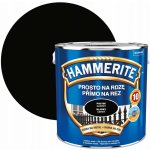 Akzo Nobel Hammerite přímo na rez 2,5L , hladká černá – HobbyKompas.cz