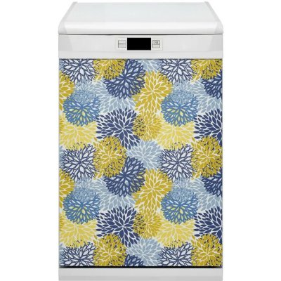 Magnet na myčku dekorativní Chrysanthemum flower 45x70 cm – Hledejceny.cz