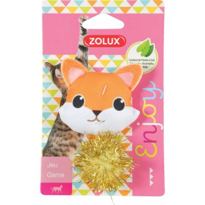 Zolux Hračka pro kočky se šantou LOVELY medvěd 6,5x2,5x9,5 cm – Zboží Mobilmania