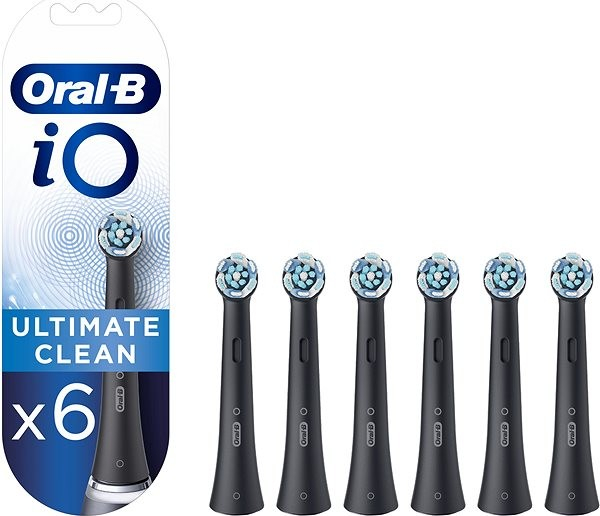 Oral-B iO Ultimate Clean Black 6 ks