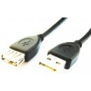 Gembird USB2-AMAF10 Kabel USB A-A 3.0m 2.0 prodluovací PREMIUM HQ BLACK