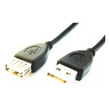 Gembird USB2-AMAF10 Kabel USB A-A 3.0m 2.0 prodluovací PREMIUM HQ BLACK