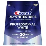 Procter & Gamble Crest 3D Whitestrips PROFESSIONAL WHITE bělící pásky na zuby 40 ks – Zboží Dáma