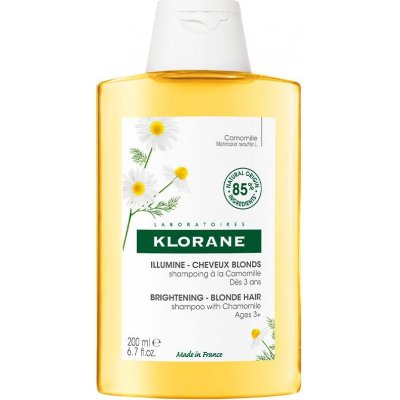 Klorane Rozjasňujúci šampón s harmančekom na oživenie farby pre blond vlasy 200 ml – Zboží Mobilmania