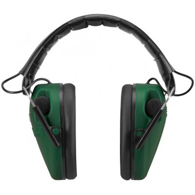 Caldwell Elektronická sluchátka Caldwell E-MAX STEREO LOW PROFILE, zelená – Zboží Mobilmania