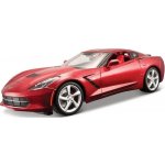 Maisto Corvette Stingray 2014 červený 1:18 – Zboží Dáma