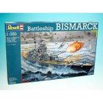 Revell Plastic ModelKit loď Battleship Bismarck 1:350 – Zboží Mobilmania