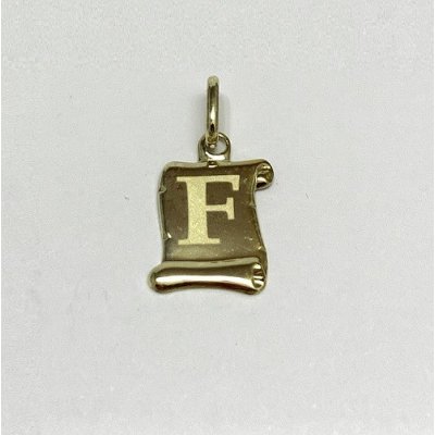 Zlatnictví U Kostela Zlatý přívěsek písmeno abecedy na pergamenu 2064 – Hledejceny.cz