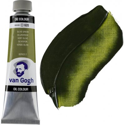 Olejová barva Van Gogh 40 ml olivově zelená