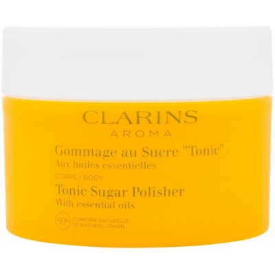 Clarins Tonic Sugar Polisher rozjasňující peeling s revitalizačním účinkem 250 g – Hledejceny.cz