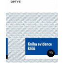 Optys 1243 kniha evidence klíčů 100listů