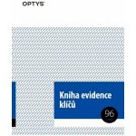 Optys 1243 kniha evidence klíčů 100listů – Zboží Dáma