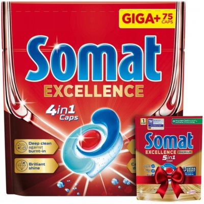 Somat Excellence Tablety do myčky 4v1 75 ks – Zboží Dáma