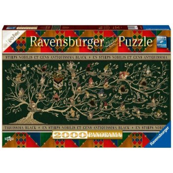 Ravensburger Panorama Harry Potter Rodokmen 2000 dílků