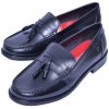 Pánská polobotka Lambretta Tassel Loafer Black