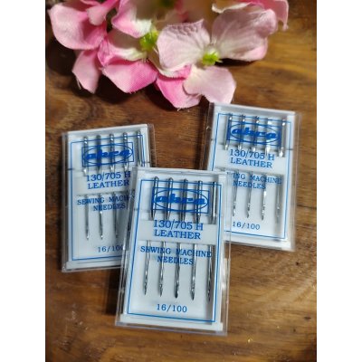 Strojové jehly Leather 100 Akra ČESKÝ VÝROBEK – Zboží Dáma