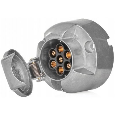 Zásuvka tažného zařízení 7 pólů, 12V, hliníková | Zboží Auto