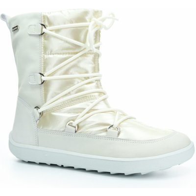 Be Lenka zimní barefoot boty Snowfox Woman Pearl White – Zboží Mobilmania