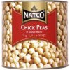 Luštěnina Natco Vařená Cizrna Chick Peas In Salted Water 2.5 kg