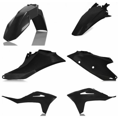 Acerbis Plastový kit pro Gasgas Ex300/Exf250/350/450/Mc125/Mcf250/450 21- černá – Hledejceny.cz