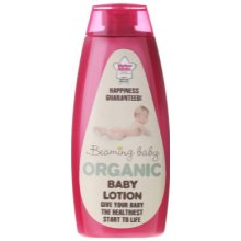 Baby start Organické dětské tělové mléko Beaming baby 250 ml
