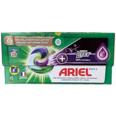 Ariel Pods+ Lenor Unstoppables Lavender kapsle 28 PD – Zbozi.Blesk.cz