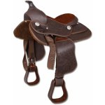 Waldhausen Westernové syntetické sedlo pony hnědé – Zboží Dáma