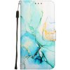 Pouzdro a kryt na mobilní telefon Honor PROTEMIO 82519 ART MARBLE Peněženkový pro Honor 200 Lite GREEN