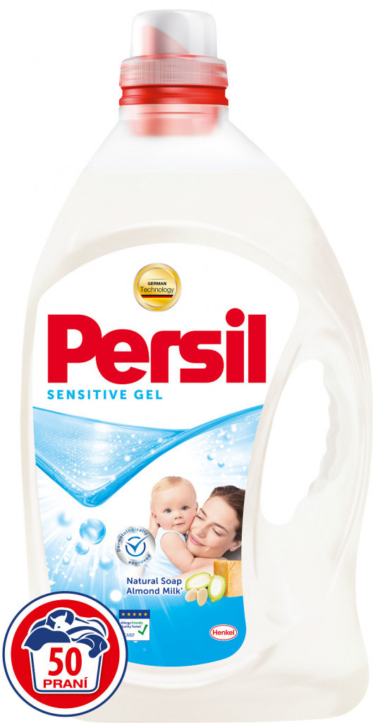 Persil Expert Sensitive prací gel 2,5 l 50 PD od 219 Kč - Heureka.cz