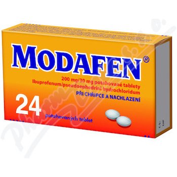 MODAFEN POR 200MG/30MG TBL FLM 24