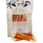 Pochoutka WOOLF Chicken&Rawhide twister 100g