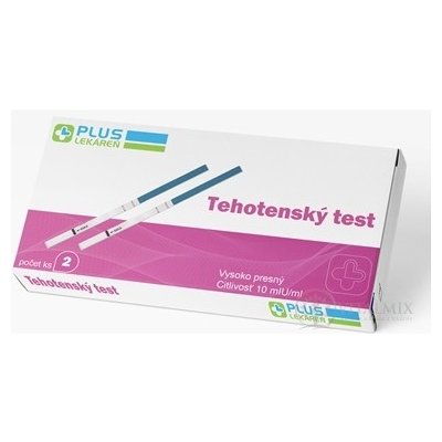 Plus Lékárna Těhotenský test proužkový 2 ks – Zboží Mobilmania