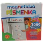 Alexander Hra Písmenka magnetická set 100 ks na lednici – Zboží Dáma